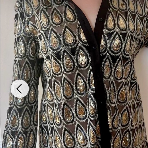 Sister Jane Fortuna Teardrop Sequined Top - Picture 3 of 8